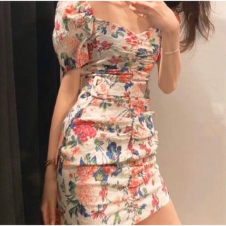 🌸🌺🌼Japanese Flowers short dress🌼🌺🌸ป้ายypy