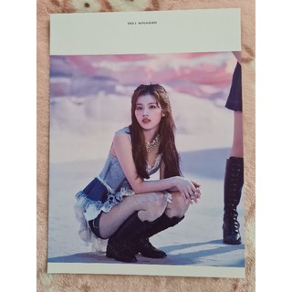 [แท้/พร้อมส่ง] หน้าโฟโต้บุ๊ค ซานะ จีฮโย Sana Jihyo TWICE Eyes Wide Open Monography Photo Book Cut