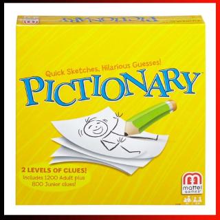 Board Game Pictionary zest joy เกมกระดานพจนานุกรมของเล่นสําหรับครอบครัว