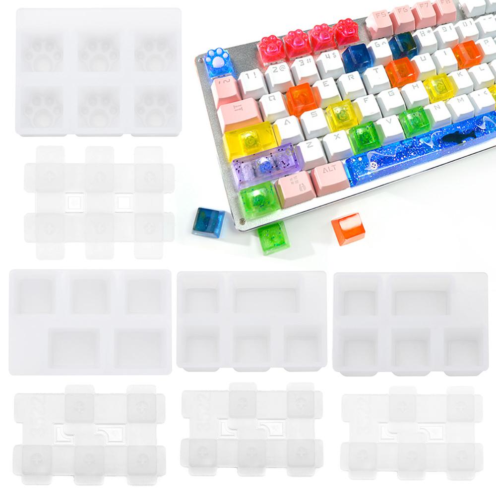 Banana1 แม่พิมพ์ซิลิโคนเรซิ่น รูปคีย์แคป คริสตัล สําหรับทํางานฝีมือ - รูปที่ 4