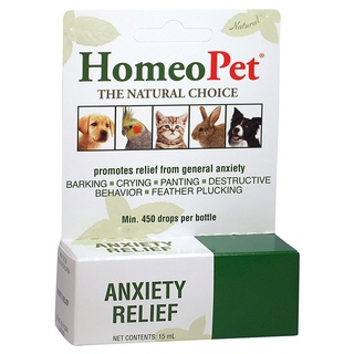 Anxiety Relief (ชนิดน้ำ) ลดเครียด ตื่นกลัว เดินทาง หาหมอ อยู่ลำพัง ย้ายบ้าน สุนัข แมว นก กระต่าย