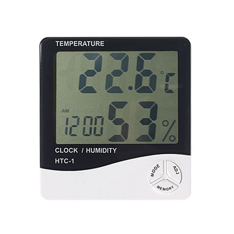 Digital Thermo - Hygrometer (Temperature/Humidity/Clock)