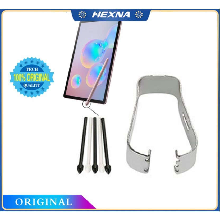 [Hexna] หัวปากกาสไตลัสสัมผัส S สําหรับ Samsung Tab S6 Lite P610 P615 S7 S7+ S7 FE S6 T860 Galaxy Note 20 10 5 ชิ้น ต่อชุด