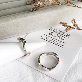 wave silver ring | แหวนเงินแท้