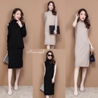 Sweater Dress Set