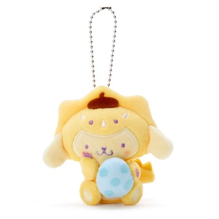 พวงกุญแจตุ๊กตา Theme Dinosaur ลาย Pompompurin pn / Pompompurin