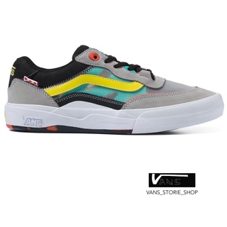 VANS WAYVEE LUCID GRAY BLAZING YELLOW SNEAKERS สินค้ามีประกันแท้