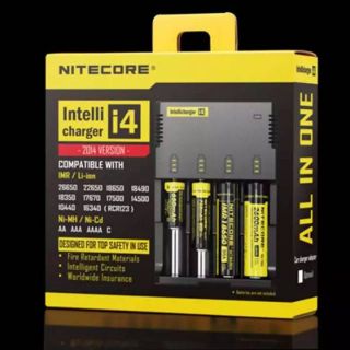 เครื่องชาร์จแบตอัจฉริยะ Nitecore New i4  รางชาร์จถ่าน เครื่องชาร์จถ่าน