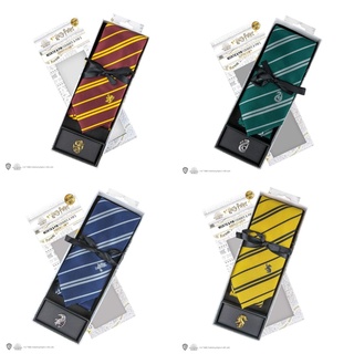 Harry Potter Deluxe Tie Gryffindor Slytherin Ravenclaw Hufflepuff เนคไทประจำบ้าน