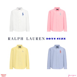 RALPH LAUREN BOYSCOTTON OXFORD SHIRT (BOYS SIZE 8-20 YEARS)