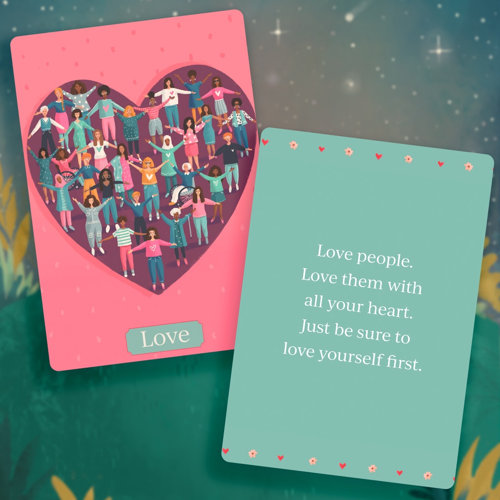 ไพ่ออราเคิลชุด Self-Care Wisdom Cards ของแท้ ลิขสิทธิ์