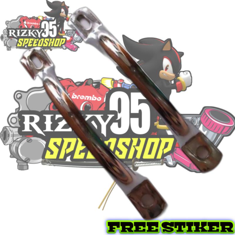 RX King RXS ขายึดเบาะข้างโครเมียม RX King mini คู่ ขายึดเบาะข้างโครเมียม ชุดเดียว