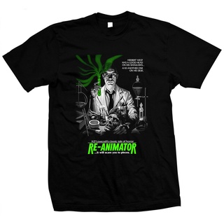 เสื้อยืด ผ้าฝ้าย 100% พิมพ์ลาย Re-Animator ใส่สบาย แฟชั่นสําหรับผู้ชาย 2022S-5XL