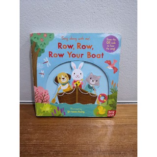 หนังสือ​เด็ก​sing along with me! row row row your boat สินค้า​มือ​2