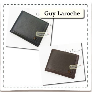 Guy Laroche แท้!!! กระเป๋าสตางค์ใบสั้นพับเดียว Guy Laroche หนังนิ่ม ใบเล็ก (GLpsm220C)