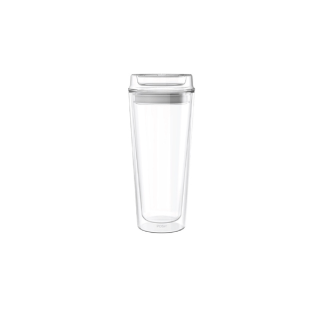 POSH แก้วน้ำ 2 ชั้น GROOVE Double Wall Personal Tumbler 440 ml. (Pack of 1)