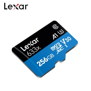 ぬ100%  Lexar  633x High Speed 95MB/s 32GB A1 Class 10 UHS-I 64GB 128GB Micro SD Ca