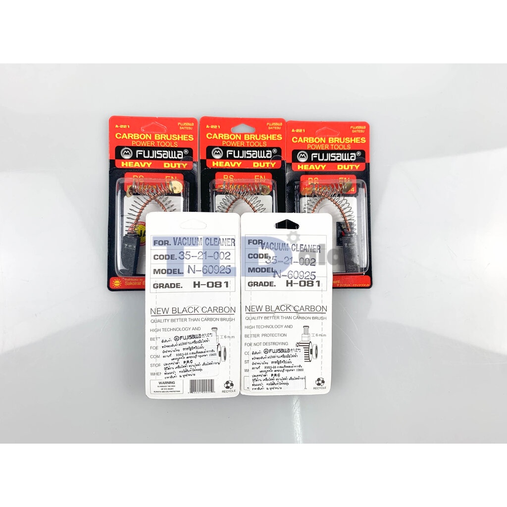 แปรงถ่านเครื่องดูดฝุ่น (F) รหัส #002 ขนาด 6x9x25 mm. ใช้กับเครื่องดูดฝุ่นทั่วไป โดยเทียบจากขนาด (ถ่านมอเตอร์เครื่องดู... - รูปที่ 6