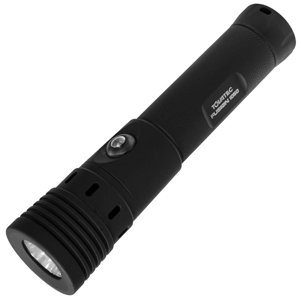 TOVATEC Fusion 1050 Video/Flashlight 1,050 Lumens, w. Zoom, Rechargeable & 3 x AAA_ไฟฉายดำน้ำ