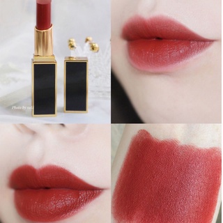 Yolotomford/tf/tom Ford/Tom Ford ลิปสติก แบบหลอดบาง สีดํา เพิ่มประสิทธิภาพผิว