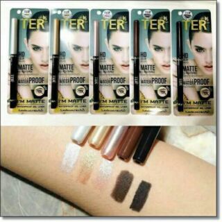 TER Im Matte Waterproof Gel Liner แท้

เจลไลเนอร์ดินสอเขียนขอบตาแบบหมุนใช้ง่ายไม่ต้องเหลา ทนน้ำ ทนม