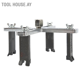 Tool House.Ay ประแจถอดฝาถังน้ํามัน 4 ขากรรไกร เหล็กโครเมี่ยม