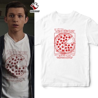 เสื้อผ้าผชเสื้อยืดแขนยาว พิมพ์ลาย Spiderman VITRUVIAN PIZZA CIVIL WAR PETER PARKER MARVEL - PREMIUM Combed 24s สําหรับผู