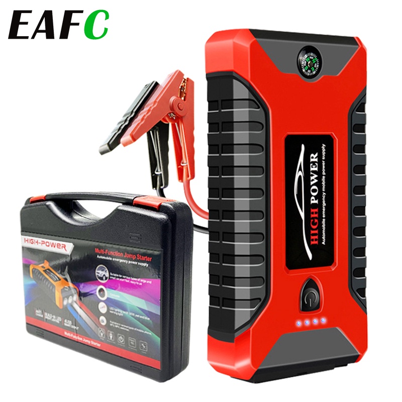 12000mAh Car Jump Starter 600A Portable Car Charger Booster Charger