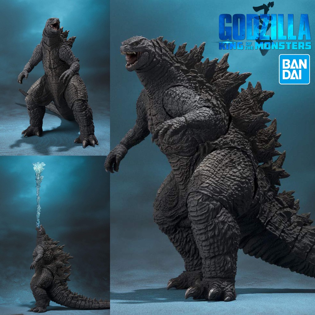 Model Figma งานแท้ ฟิกม่า Figure ฟิกเกอร์ BANDAI Tamashii Nations S.H.MonsterArts 2019 Godzilla II King of the Monsters