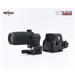 Red Dot Set Eo-Tech 558 + ซูมหลังดอท รุ่น G33