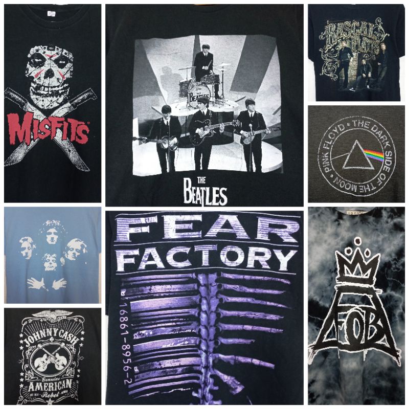 เสื้อยืดมือสอง USA : วงดนตรี JE101