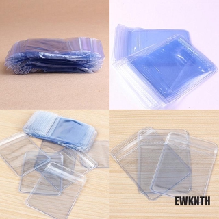 ( Ewknth ) ซองพลาสติกใส Pvc สําหรับใส่เหรียญ 100 ชิ้น