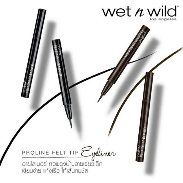 Wet n Wild Proline™Felt Tip Eyeliner/Net Wt.0.017Oz./0.5g