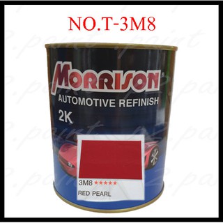 สีพ่นรถยนต์ 2K  TOYOTA  NO.T-3M8  มอริสัน Morrison 2K