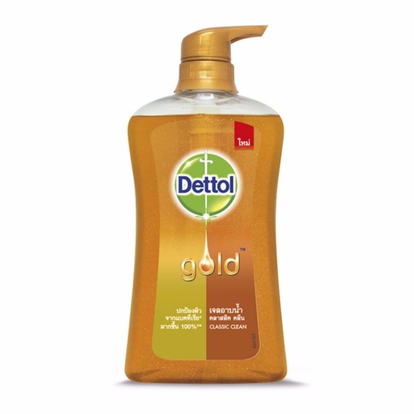 Dettol Gold Shower Gel Classic Clean 500 ml. โกลด์ สบู่เหลวอาบน้ำ