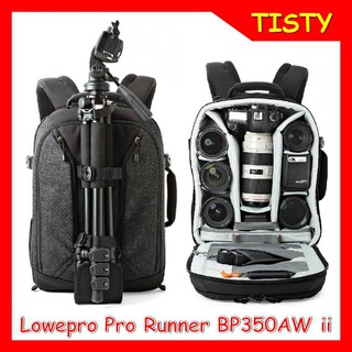 LOWEPRO PRO RUNNER BP350 AW II BLACK กระเป๋ากล้อง