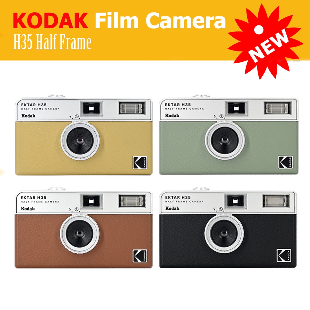 Kodak EKTAR H35 H35N กล้องฟิล์มในตัว 135 35 มม. ใช้ซ้ําได้