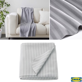 🔥พร้อมส่ง🔥IKEA_VITMOSSA วิตมอสซา ผ้าห่ม ผ้าฟรีซ ผ้าคลุม 120x160 ซม. ผ้านุ่ม เบา อุ่นสบายเหมาะกับอากาศเมืองร้อน