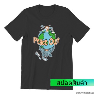 เสื้อยืดพิมพ์ลาย Peace Out Games สําหรับผู้ชาย