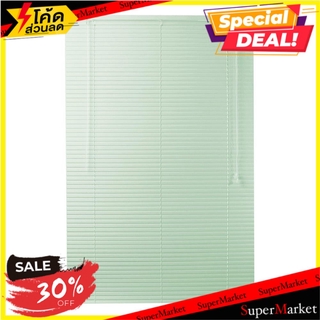 มู่ลี่ไวนิล ME LIVING 70x160 ซม. สีเขียว ม่านบังตา VINYL VENETIAN BLIND ME LIVING 70X160CM GREEN