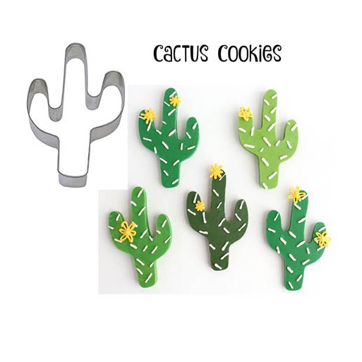 พิมพ์กดคุ้กกี้ รูปกระบองเพชร Cactus cookies 1 ชิ้น