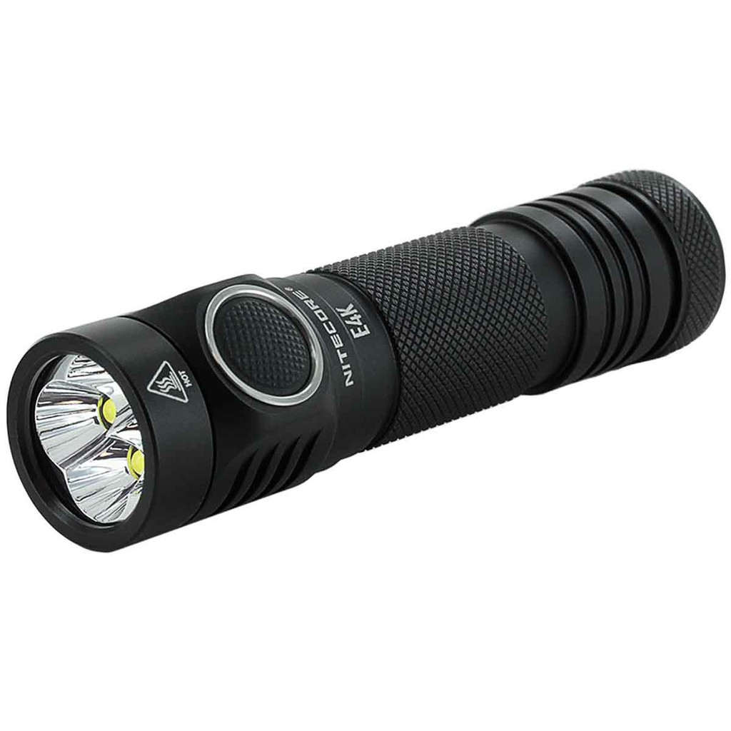 ไฟฉาย Nitecore E4K Compact EDC 4 x CREE XP-L2 V6 - 4400 Lumens - ใช้ 1 x 21700