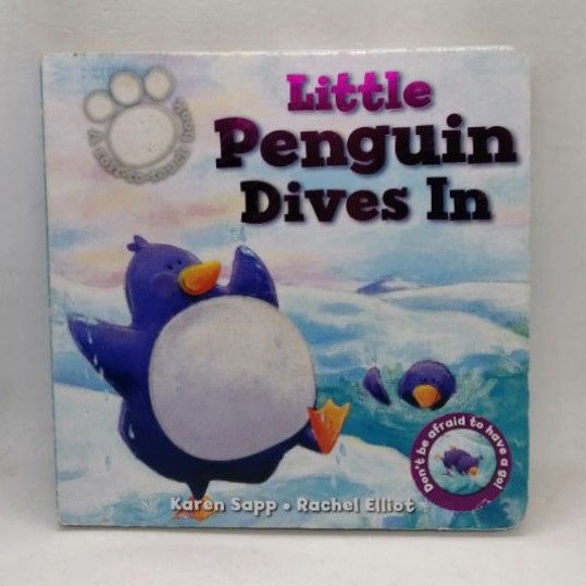 Little Penguin Dives In. A Soft to touch book. by Igloo book - H