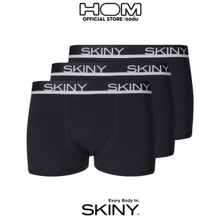 SKINYรุ่นS86840-7665 กางเกงในชายนำเข้าจากออสเตรีย ทรงBoxer packs3ผ้าฝ้ายระบายอากาศผสมอีลาสเทนเนื้อนุ่มกระชับ