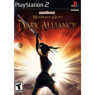 แผ่นเกมส์PS2 Baldurs Gate: Dark Alliance  PS2 แผ่นเพล2 แผ่นplay2