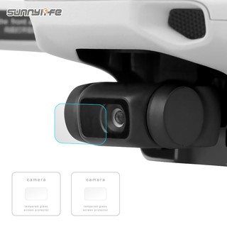 Sunnylife ฟิล์มกระจกนิรภัยกันรอยเลนส์กล้อง สําหรับ DJI MAVIC MINI MINI 2 MINI SE 2 ชิ้น