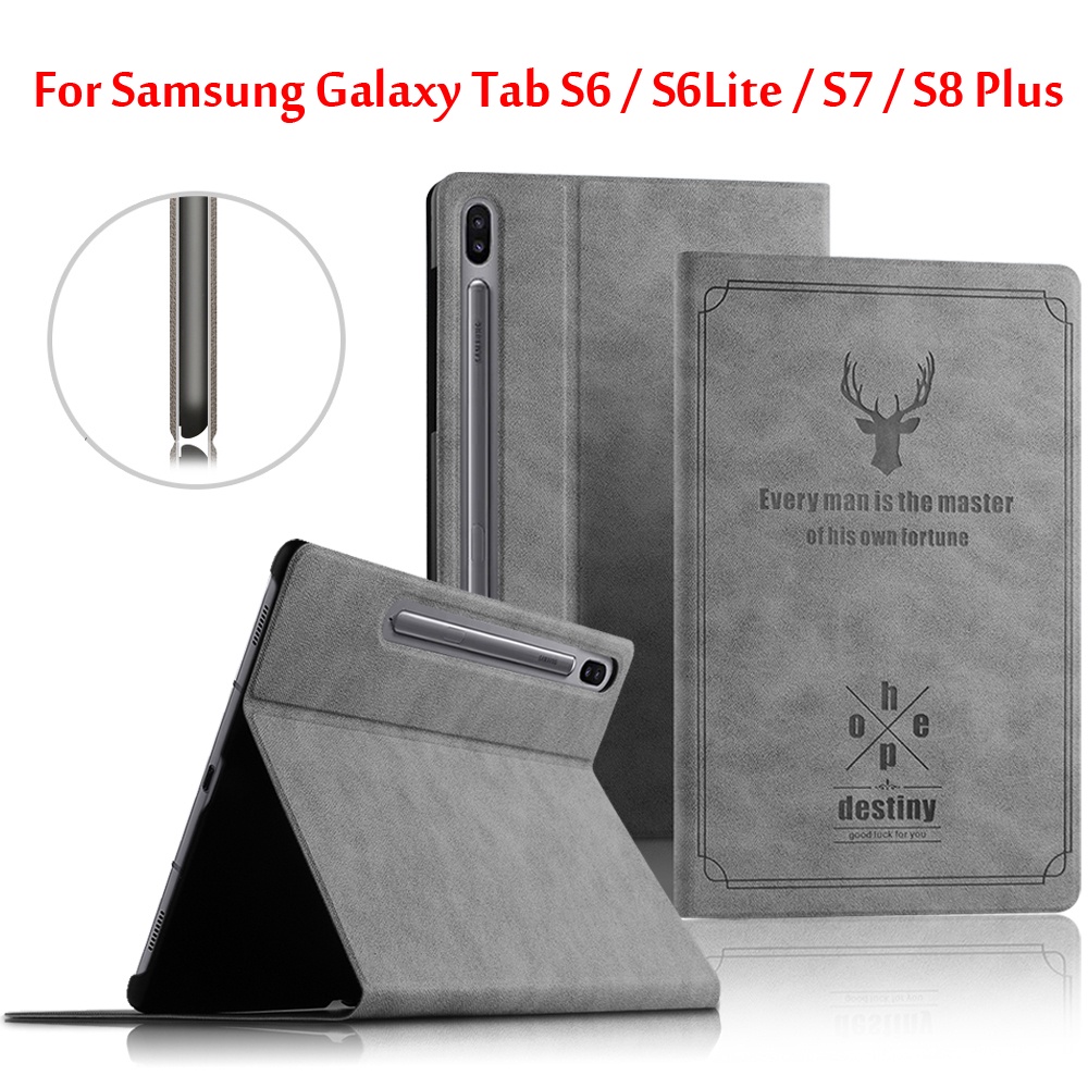 Case For Samsung Galaxy Tab S6 10.5" S6 Lite 10.4" Protective Cover For Tab S7 S8 11" S7 Plus S8+ 12