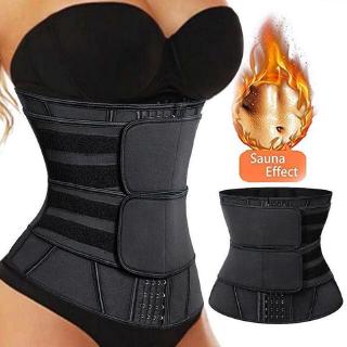 Waist Trainer Corset Sweat Belt Weight Loss Compression Trimmer Workout Fitness Shaper Unisex