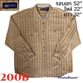 เสื้อลายสก็อตFADED GLORY(ของแท้มือ2สภาพ9/10)