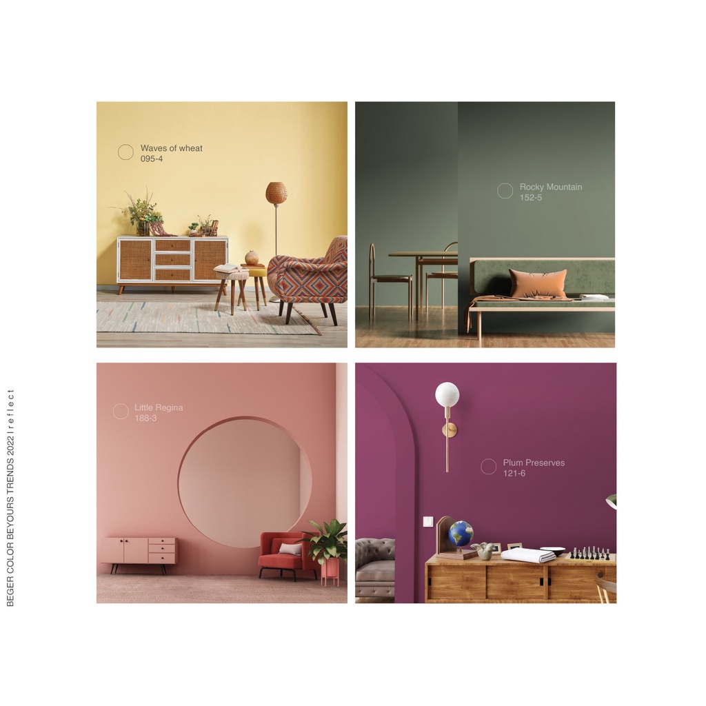 Beger เฉดสี 2022 กึ่งเงา AirFresh แอร์เฟรช ภายใน 3.7 ลิตร กึ่งเงา กลิ่นอ่อนสุด ทาแล้วเข้าอยู่ได้ทันที ปลอดภัย - รูปที่ 5